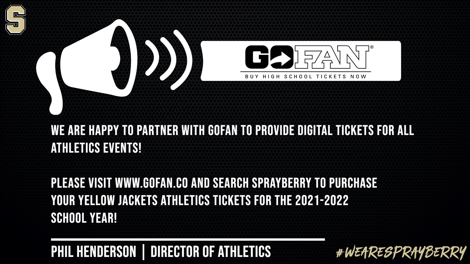 GoFan Sprayberry High School 